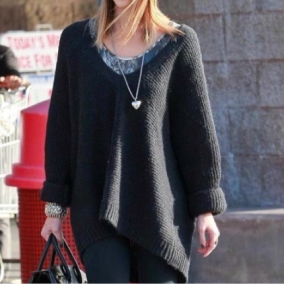 Free People Barely brush oversized alpaca sweater, M - Picture 1 of 8